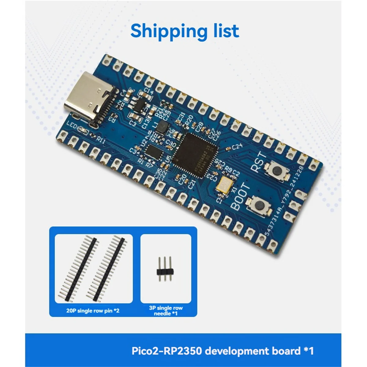 A05RP For 2 RP2350 Development Board Support Computer USB Recognition Compatible with 2