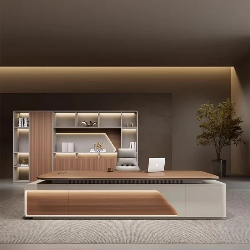 High End Executive Desk Office Desks And Workstations Room Offices Computer Desk Room Desks Furniture Simple And Modern