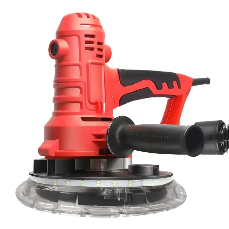 เครื่องขัดผนังไร้ฝุ่น 110V/220V เครื่องขัดผนังไฟฟ้า เครื่องขัดผนังอุตสาหกรรม เครื่องขัดผนังแบบไร้ฝุ่นพร้อมไฟ LED