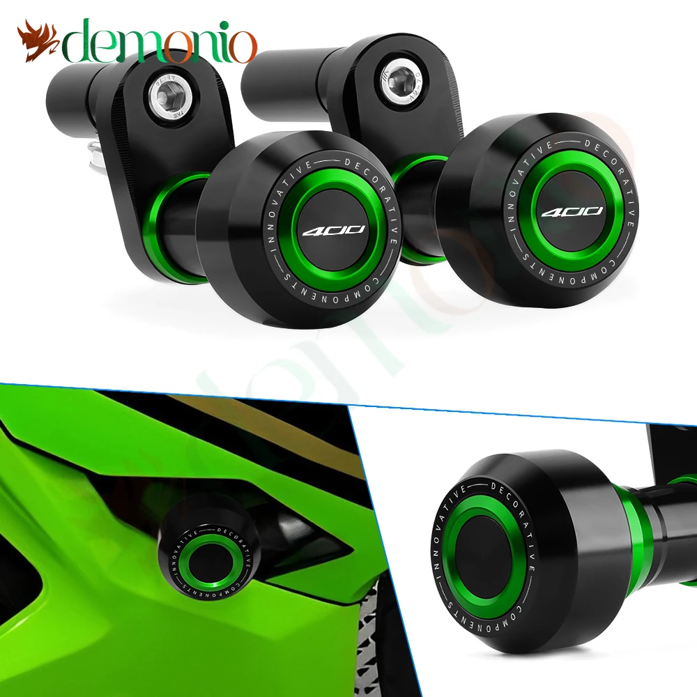 Motorcycle Accessories For Ninja400 Ninja 400 2018-2024 Frame Sliders Protector Ninja500 Ninja 500 2024 2025 Falling Anti Crash