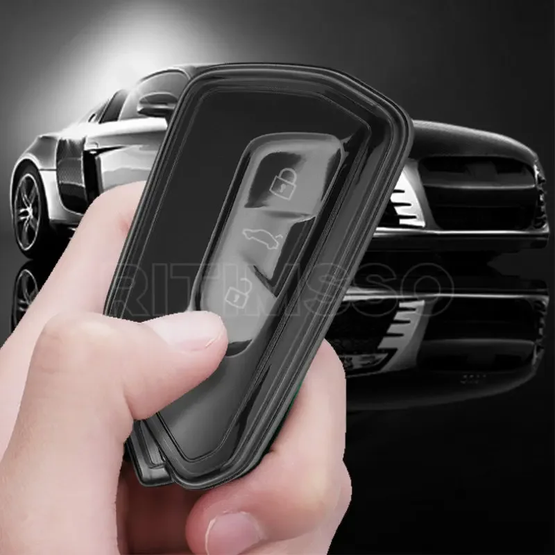 For Volkswagen VW Golf 8 MK8 id4 Skoda Octavia 4 A8 Seat Leon MK4 Cupra Formentor 2020 2021 2022 Car Key Case Cover Accessories