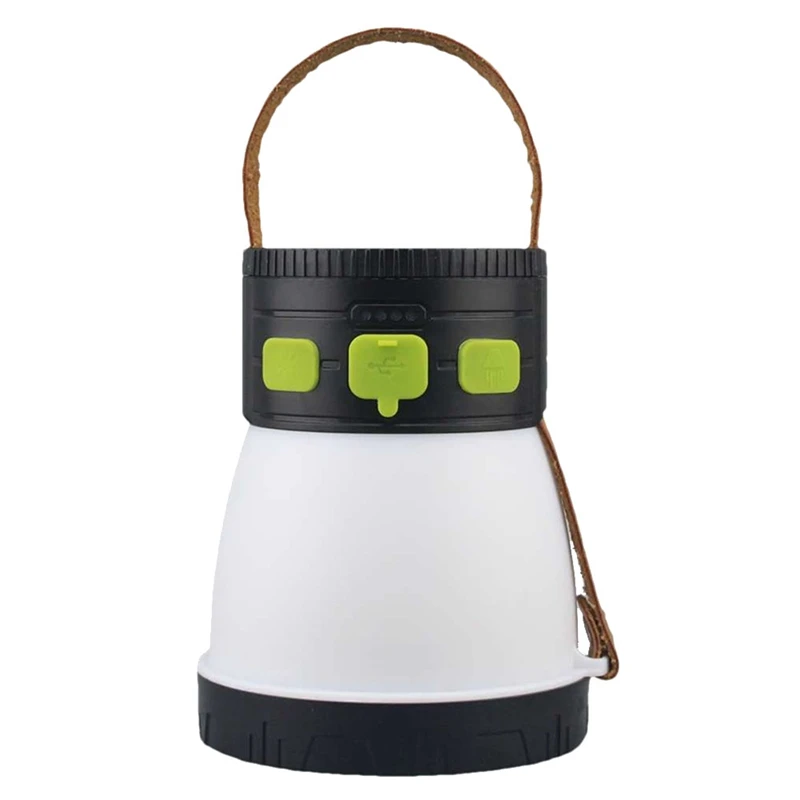 1Set Multifunctional Lantern Rechargeable Lantern With Solar Panel,For Hurricane Emergency, Hiking, Outdoor