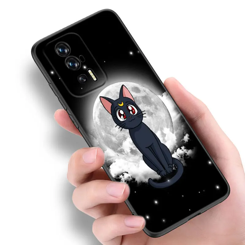 Sailor Moom Girl Black Case For Xiaomi Redmi 11 Prime 11A 12C 13C A1 A2 Plus A3 12 4G 10 13R 5G 9A 10A 9C 10C 9i 12R Note 9T image 3
