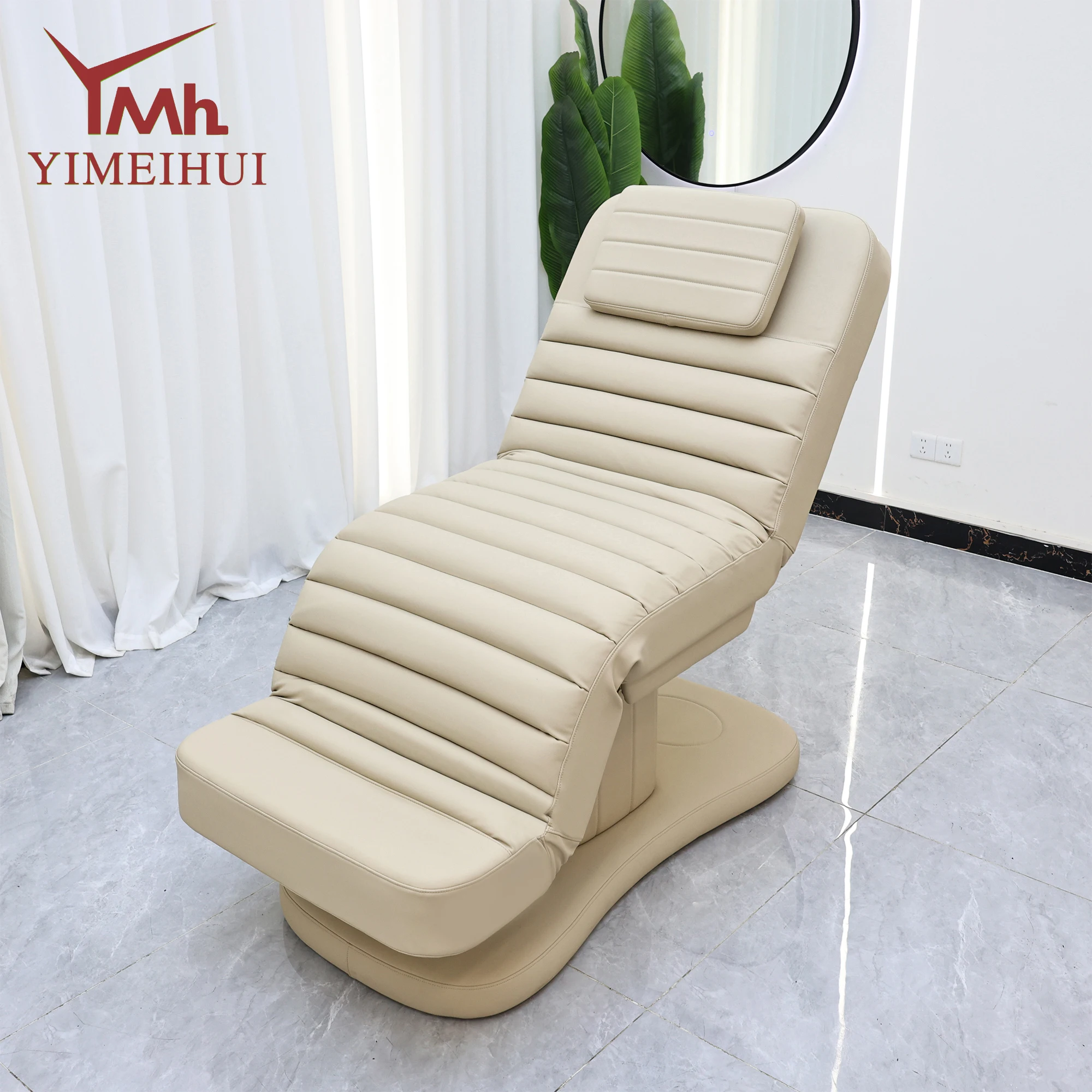 صالون تجميل فاخر 3 محركات سرير تدليك تطعيم الرموش سرير مستلق تدليك الوشم صالون الوجه رمش الرعاية السرير