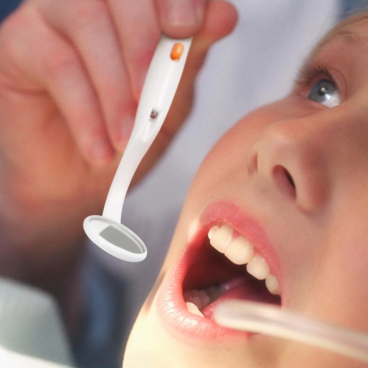 

2Pcs Mouth Speculum Plastic Inspection LED Light Dental Tool for Tooth Cavity Check and Hard-to-Reach