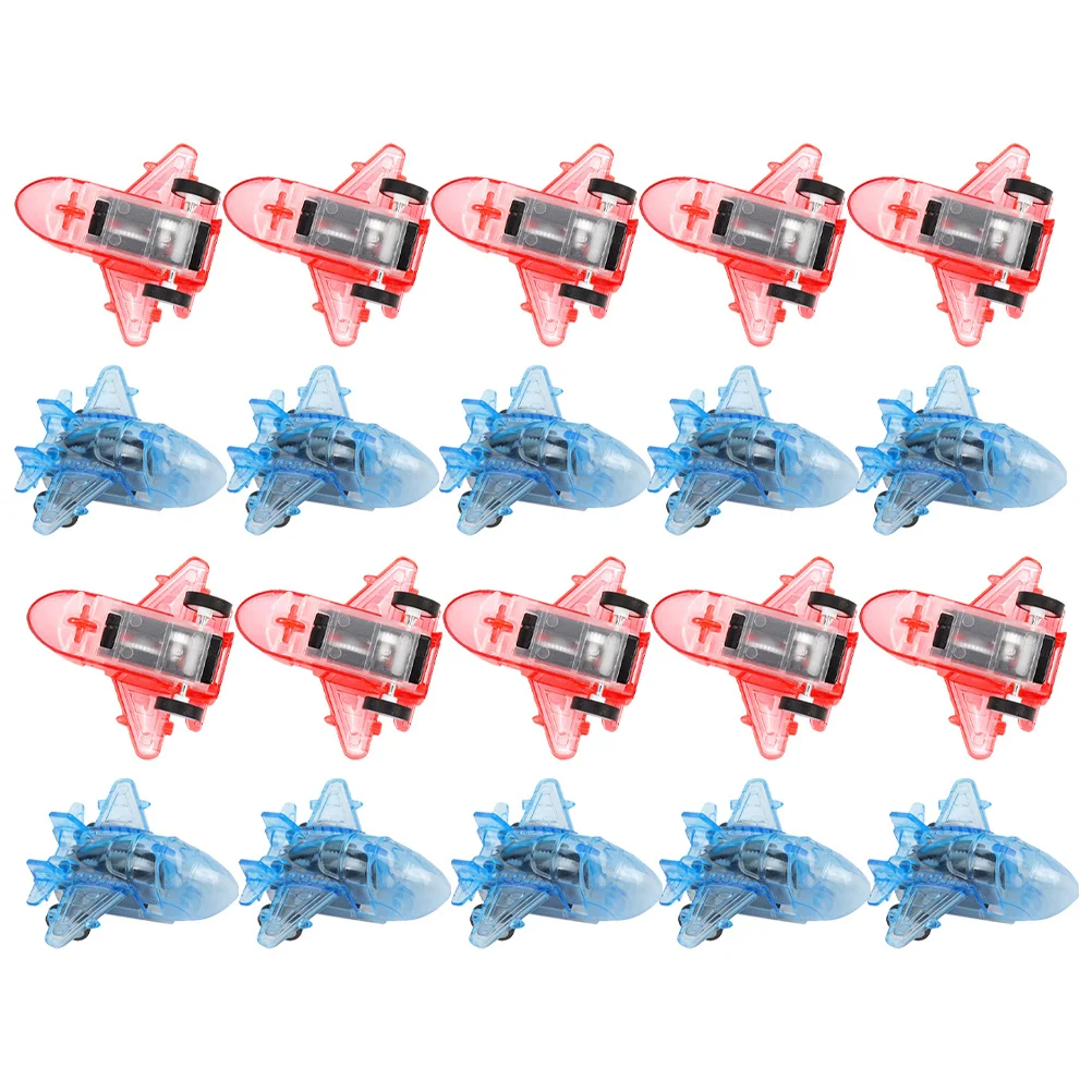 24pcs Pull Back Mini Planes Educational For Kids Bright Colorful No Required Child Development Fun Playtime Pull-Back