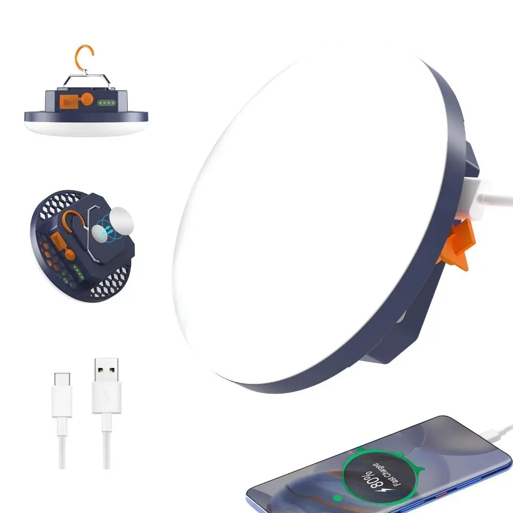 

High Quality Portable Camping Lights Bright LED Rechargeable Tent Light Energy Saving Durable LED Rechargeable Lantern