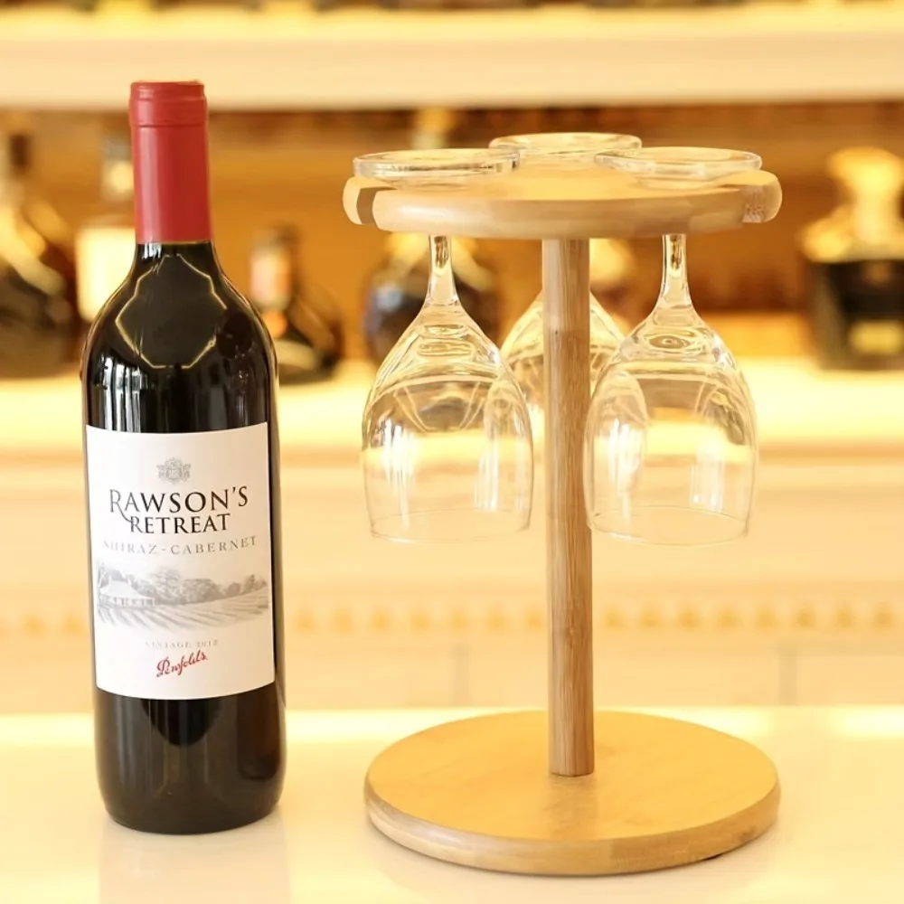 1/2pcs Red Wine Cup Holder, Upside Down Hanging Cup Storage for Kitchen Cabinet, Tall Cup Holder, Portable Cup Holder