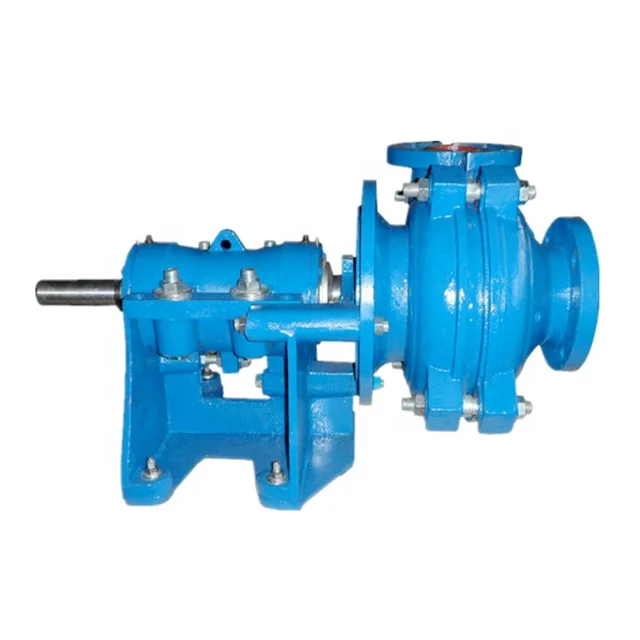 

6 Inch High Density Engine Driven Sludge Slurry Pump Horizontal Centrifugal Mini Slurry Pump for Mining Transfer Water Pump