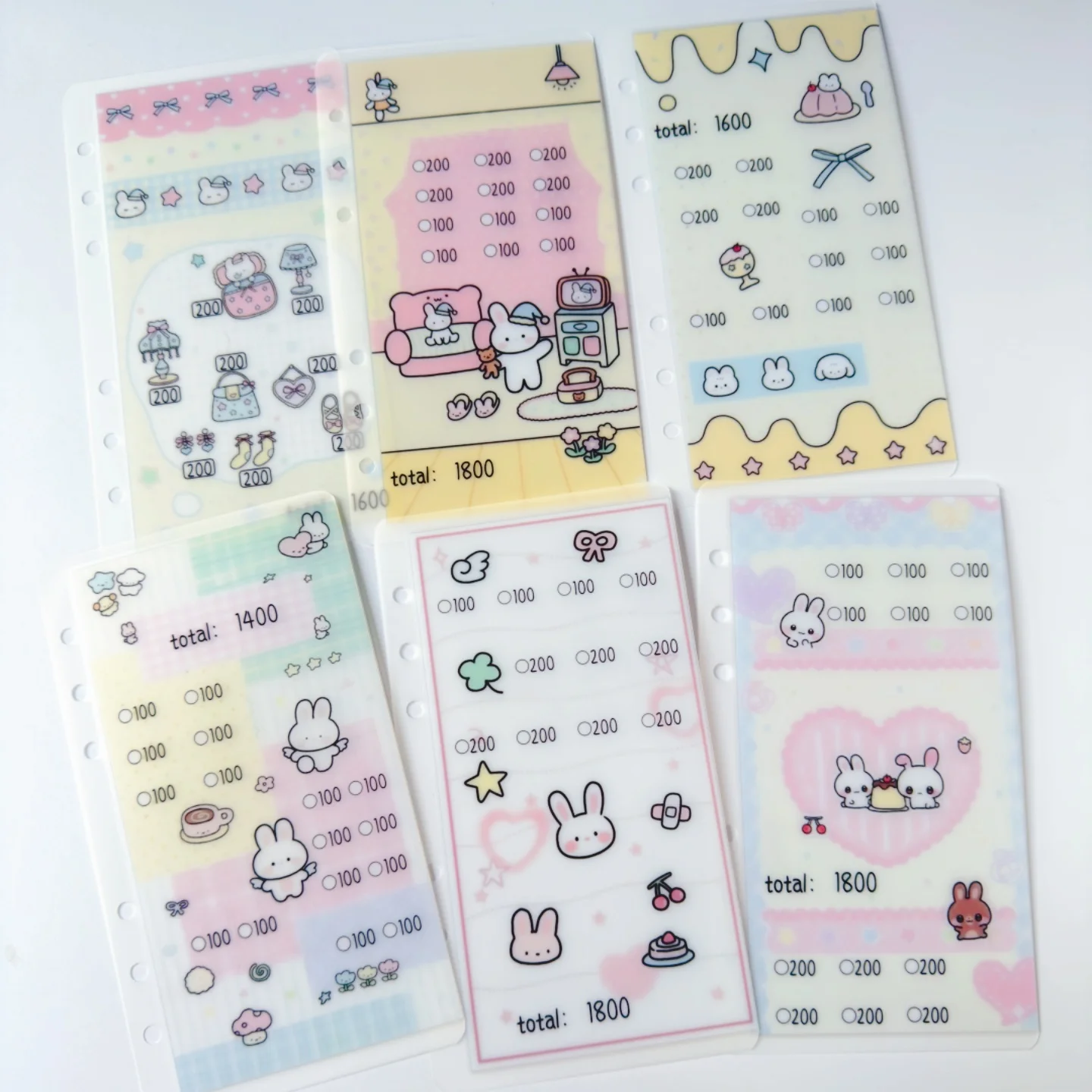 bolsa-de-dinheiro-a6-original-livro-de-colorir-infantil-com-desenho-de-coelho-boa-noite-Album-de-folhas-soltas-porta-moeda