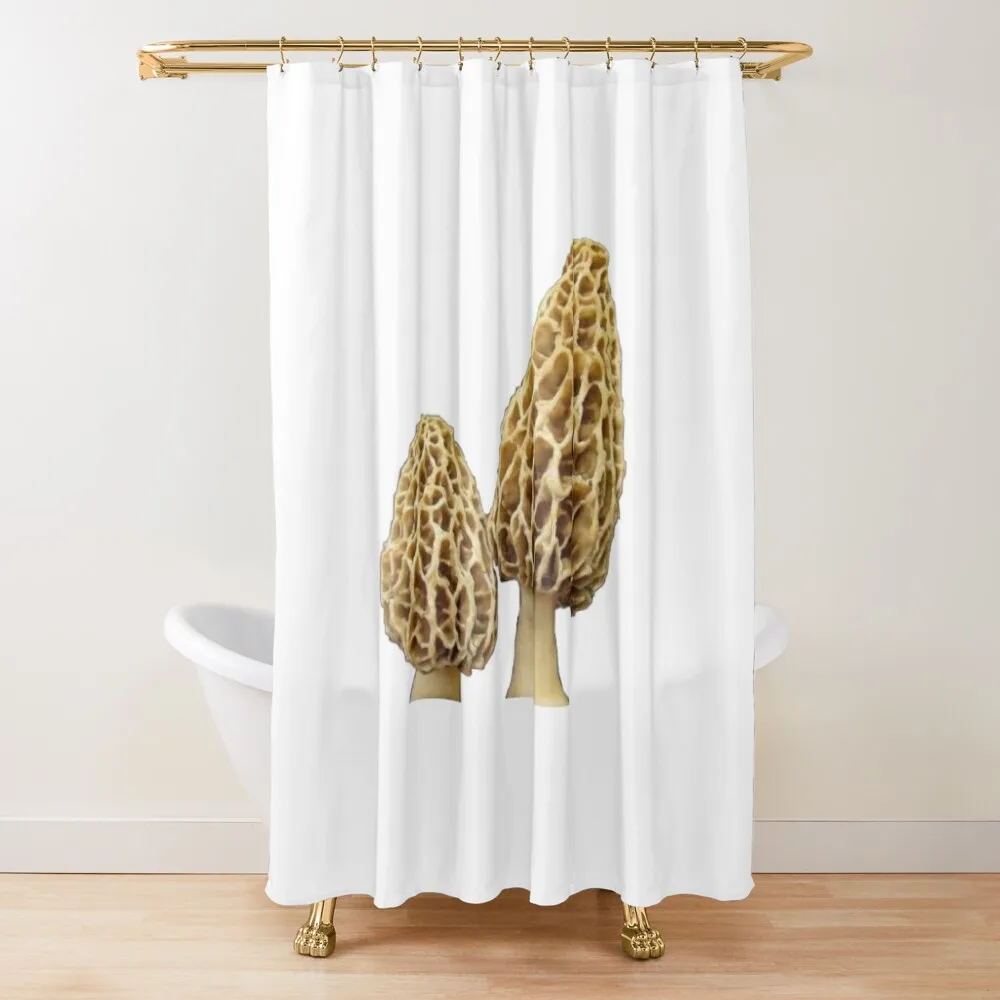 

Двухэтажная занавеска для душа Morel Mushrooms, занавеска для душа, ванной комнаты, ванны, занавеска для душа