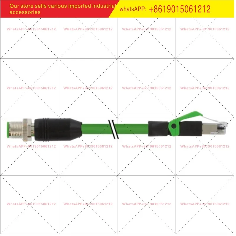 7000-51101-7901000 Cable CAT6A Male Straight M12 + RJ45, 8-core X-code