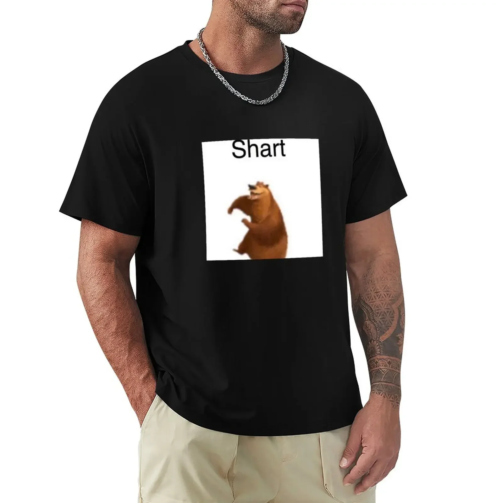 

Shart Bear Sticker T-Shirt shirts graphic tees oversizeds vintage clothes mens graphic t-shirts