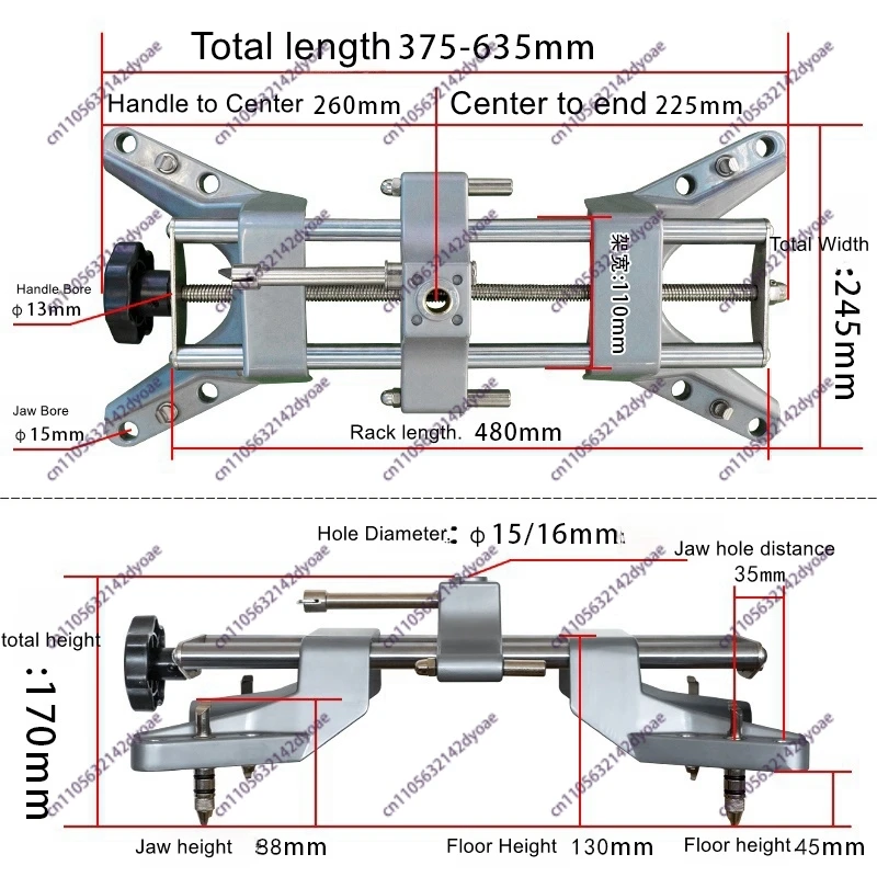 Car four-wheel aligner fixture four-wheel aligner universal fixture fixture car four-wheel aligner accessories