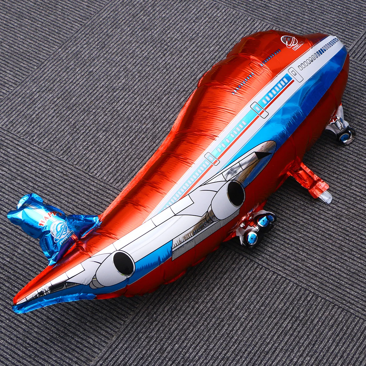 

Aluminum Foil Balloons Airplane Shape Auto-Seal Party Decoration Aircraft Birthday Celebration Outdoor Red