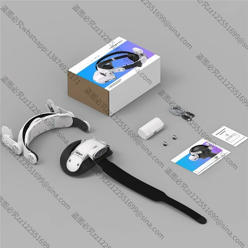 

Аксессуары для головных уборов FiiTVR T5 Power Elite, версия с сроком службы батареи для комфорта головных уборов Oculus Quest 2