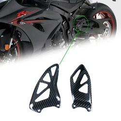 Voor Suzuki Gsxr GSX-R 1000 2017 2018 2019 2020 2021 2022 Koolstofvezel Motorfiets Accessoires Hak Guards Footrest Plaat Voet peg