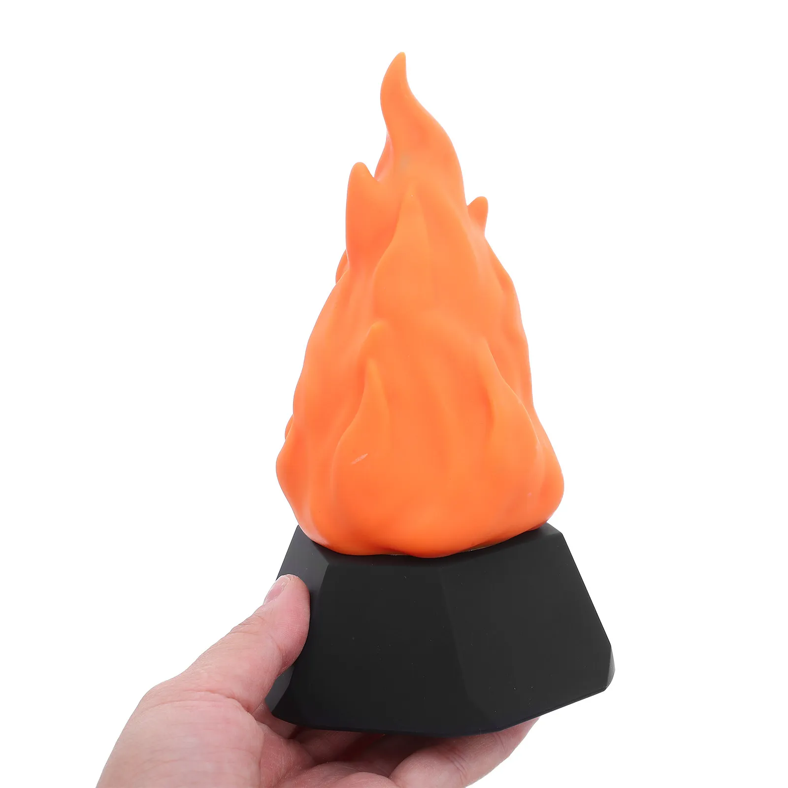 

Realistic Flame Lamp with 3 Adjustable Modes USB Rechargeable Fire Night Light for Outdoor Indoor Halloween Decoration