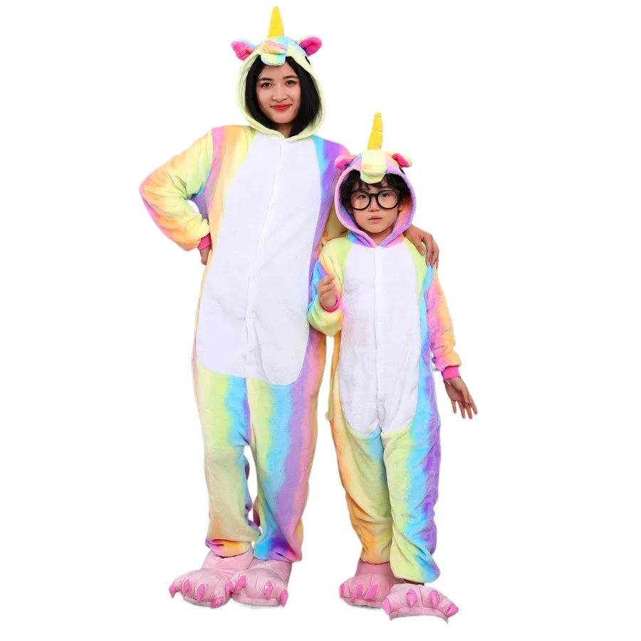 

Взрослые пижамы с радужным единорогом и героями мультфильмов, комбинезоны с животными, костюмы для косплея, комбинезон, одежда для сна на Хэллоуин, цельный предмет для выступлений