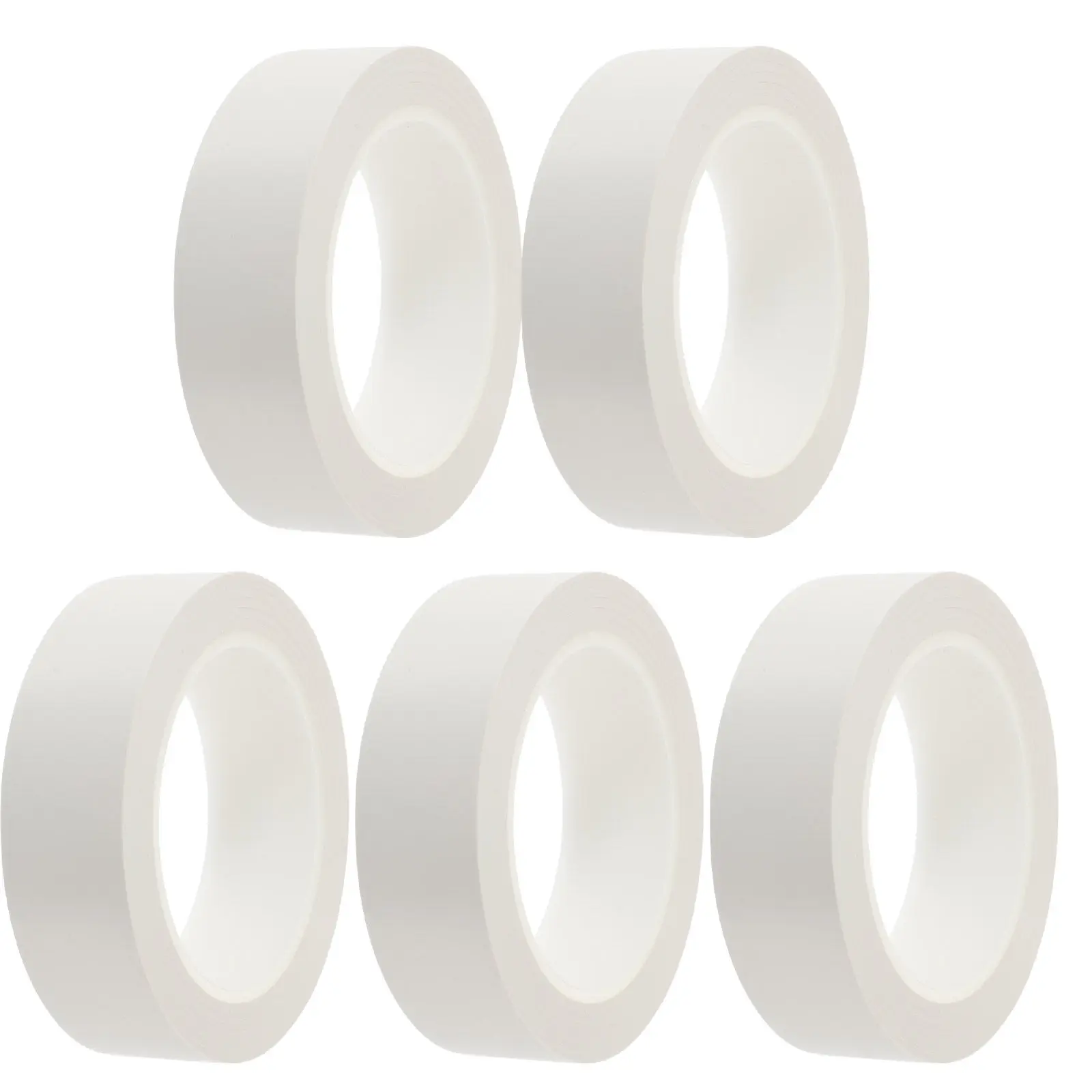 5 Rolls Heavy Duty Duct Tape White Professional Floor Sealing Tape for Carpet Repair Packing Bundling Surface Protection Outdoor