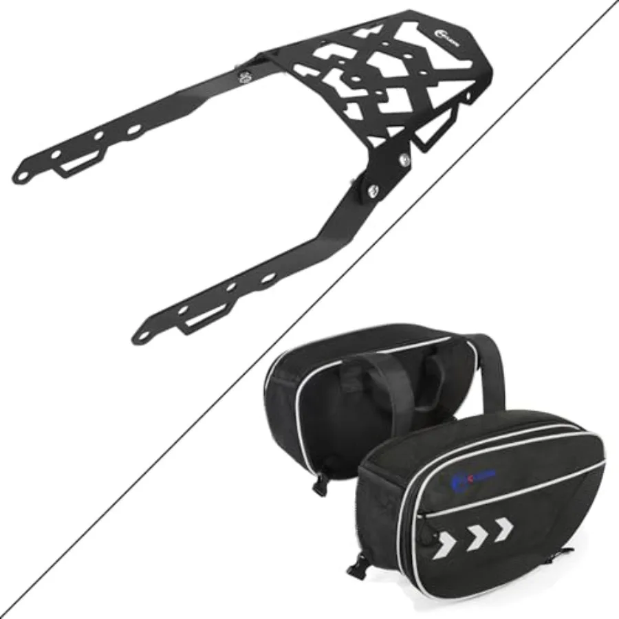 

Задняя стойка Grom 2025 для мотоцикла 2024 Grom со встроенным решением для хранения: расширяемый комплект багажных стоек емкостью 30 л 15 л.