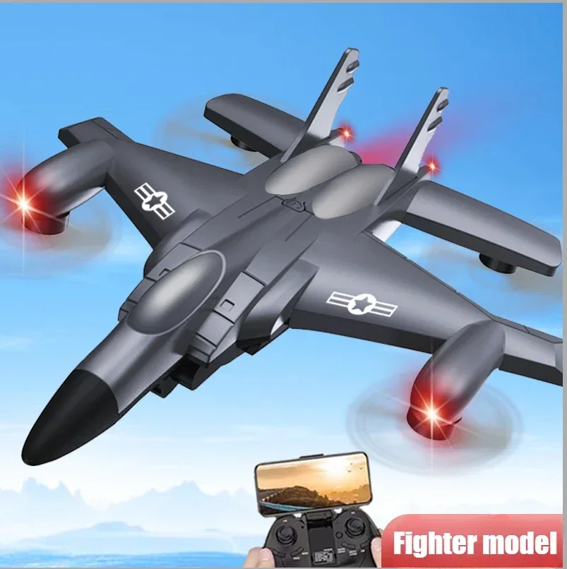 

Радиоуправляемый самолет, устойчивый к падению истребитель, игрушечная модель HD, аэрофотосъемка, самолет, бесщеточный квадрокоптер, дрон, интеллектуальный радиоуправляемый самолет, подарок