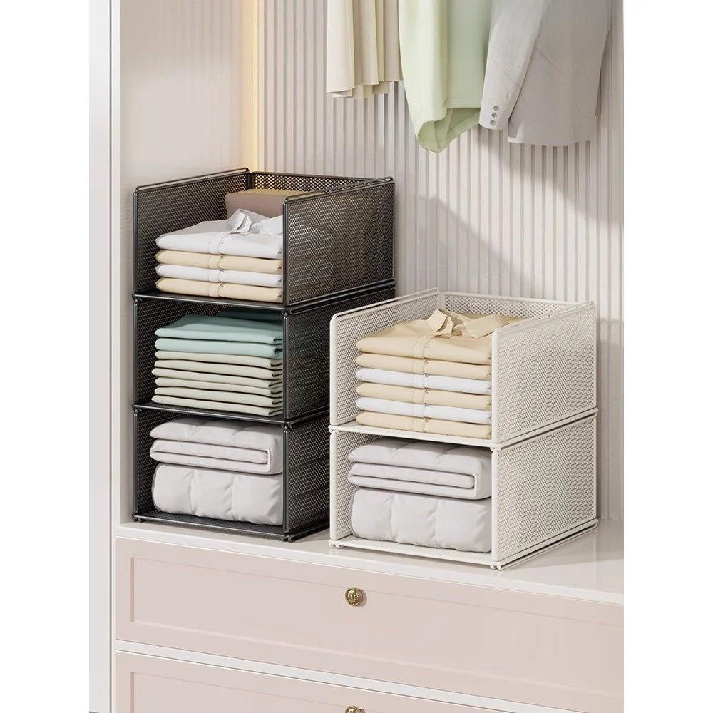 multi-functional-iron-art-clothes-storage-rack-drawer-style-organizer-shelf-for-personal-care-products-layered-storage-basket