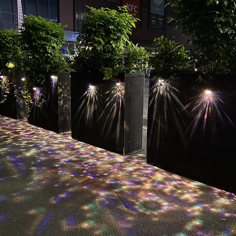 Impermeável LED Outdoor Lamp String, Atmosfera Light, Bar Light, Coffee Shop, Rainbow String Lights, Camping Decoração