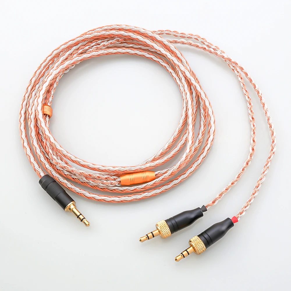 

2.5/3.5/4.4mm xlr 16 Core Copper silver mixed HIFI Audio Headphone Upgrade Cable For SONY MDR-Z1R MDR-Z7 MDR-Z7M2 with Lock Nut