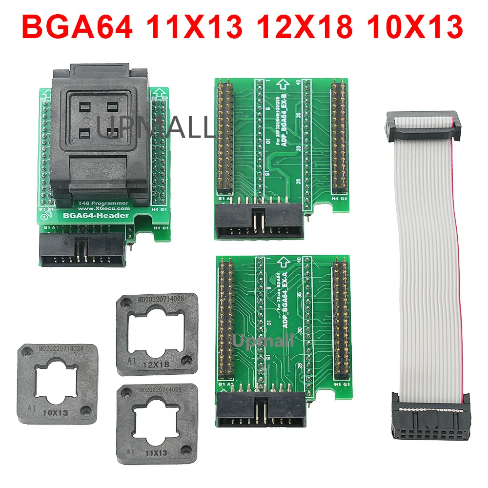 

BGA64 Adapter Kit Only Can Work On XGecu T48 Progammer Model: ADP_BGA64_EX-A ADP_BGA64_EX-B ADP_BGA64_EX-C For Nor Flash