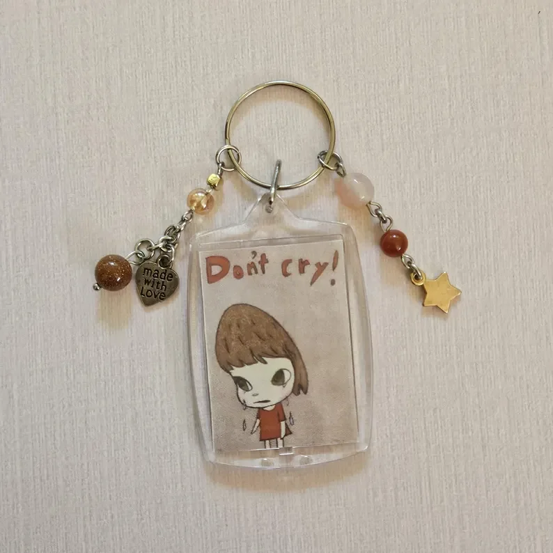Yoshitomo Nara Handmade Beaded Keychains