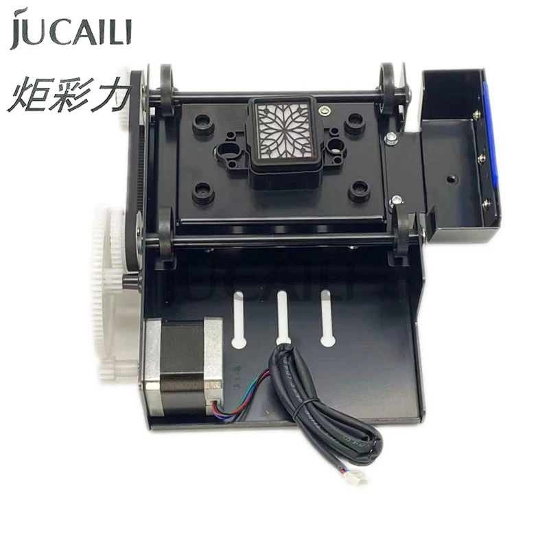 Jucaili printer cleaning station single-head 5113/dx5/dx7/xp600/4720/I3200 capping station short type single motor head assembly