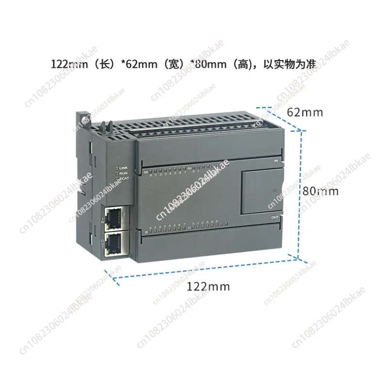 EtherCAT Bus Remote Distributed IO Communication Module Industrial Dual Ethernet Analog Controller Relay Transistor