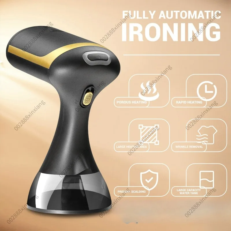 Portable Handheld Garment Steamer Mini Steam Iron Clothes Wrinkle Remover Flat & Hanging Steaming Machine