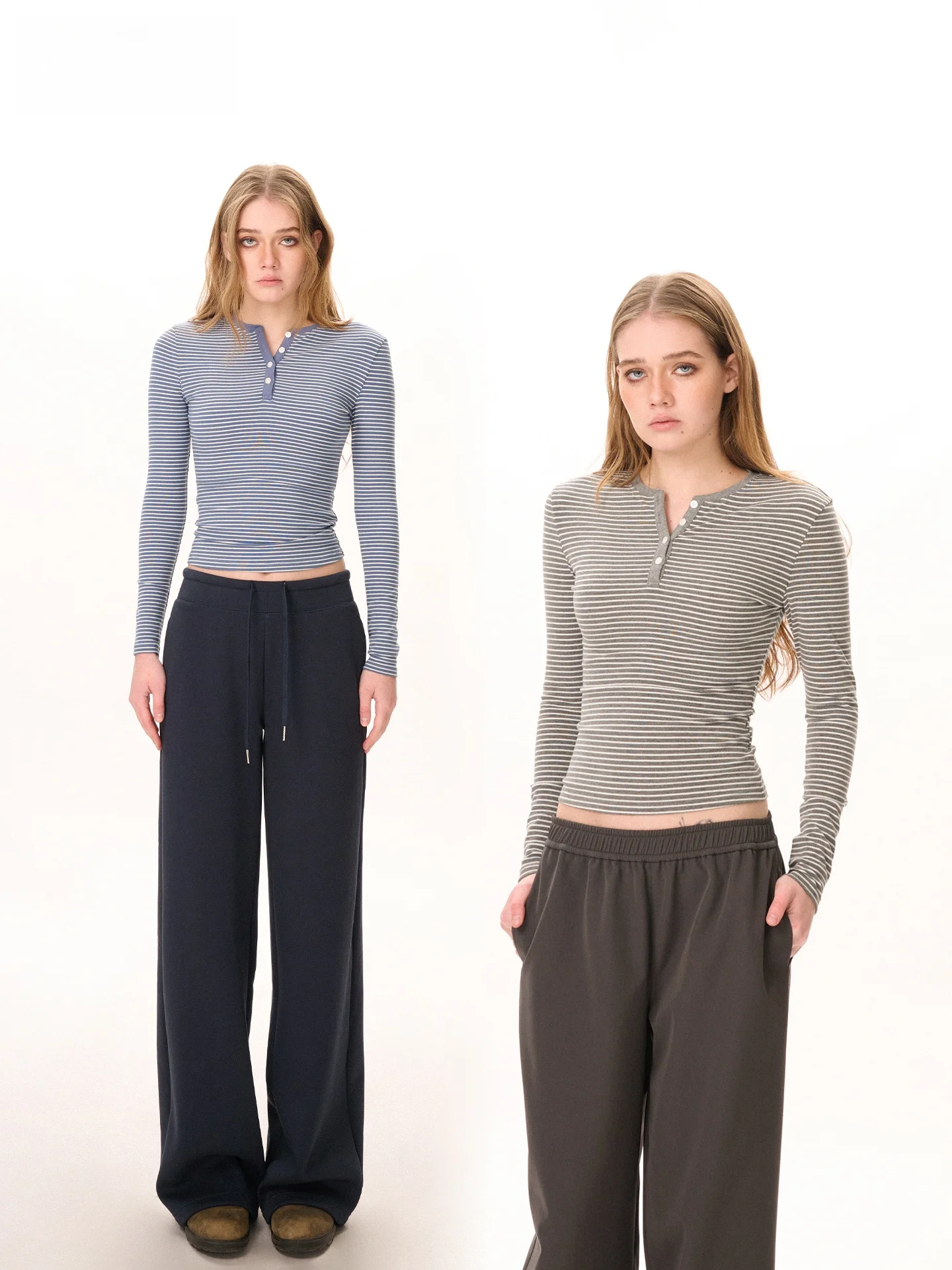 

Женская трикотажная облегающая футболка в полоску с круглым вырезом и длинным рукавом, уличный стиль, зима 2025, новинка, повседневный топ, ленивый кэжуал