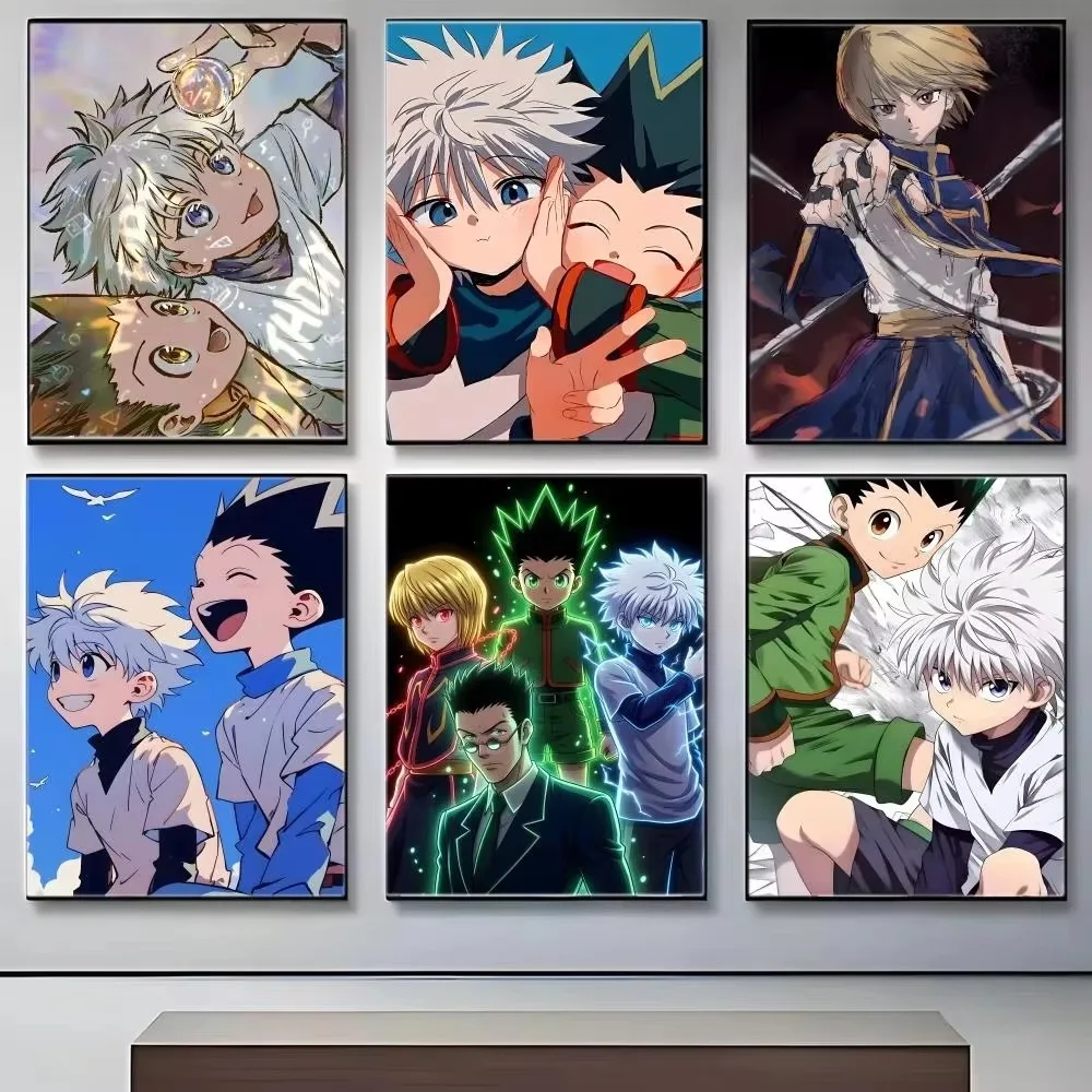 Anime Hunter x Hunter 500/1000/1200/2000PCS No Frame Jigsaw Puzzle Gon Killua Kurapika Image Family Leisure Game Present