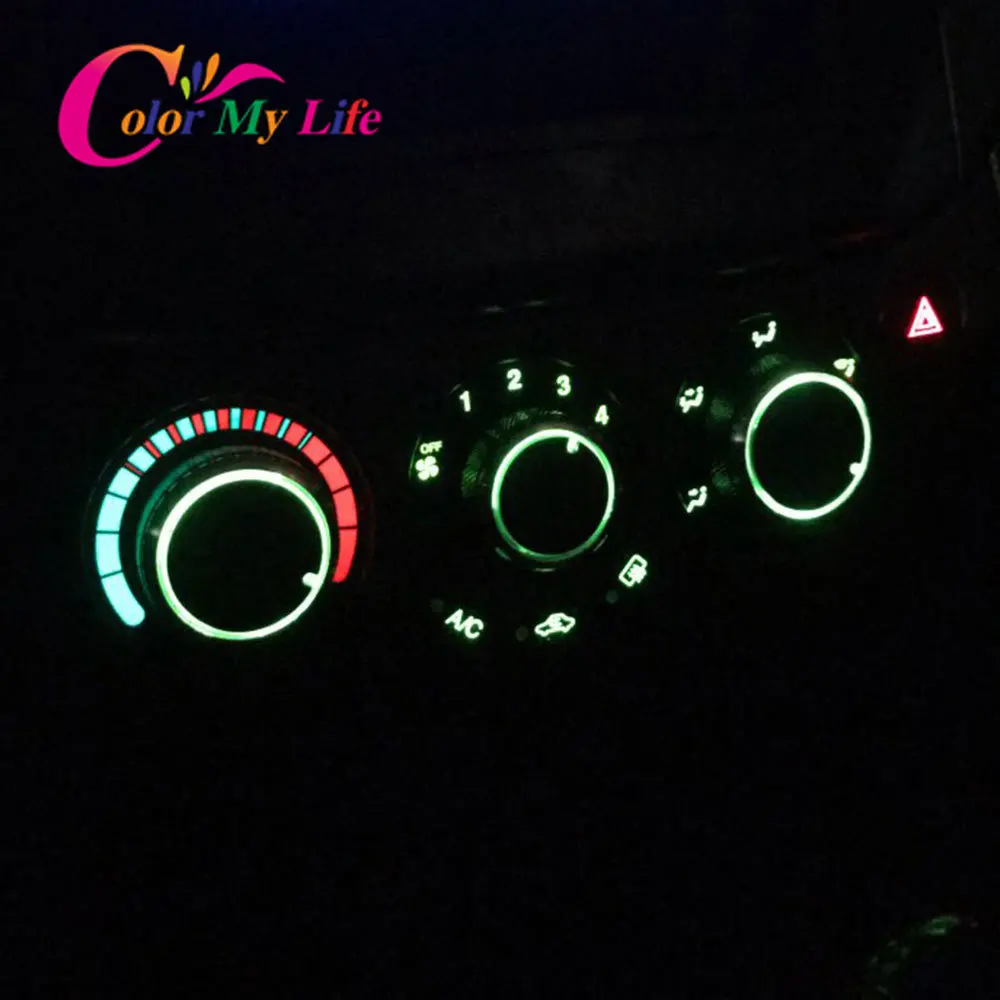 Car AC Knob Air Conditioning Heat Control Switch Knob Aluminum Alloy Accessories for Chevrolet Aveo Lova Sonic Spark After T50