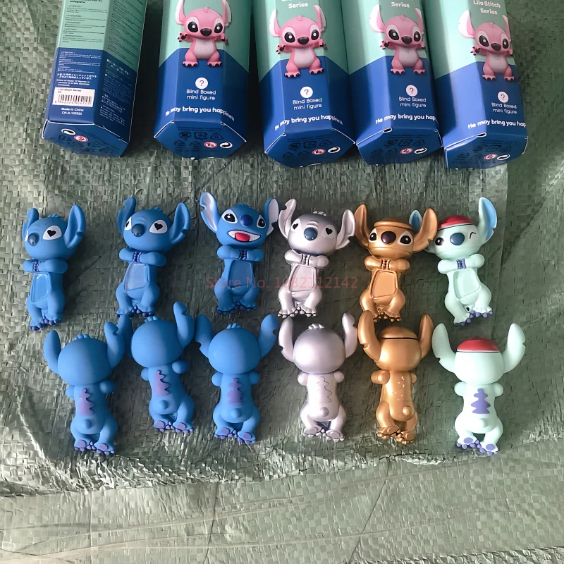 Sonny Angel Stitch กล่องตาบอด Party Angel กล่องแปลกใจลึกลับอะนิเมะรูปตุ๊กตาคริสต์มาสของขวัญ Motherland Edition ของเล่น