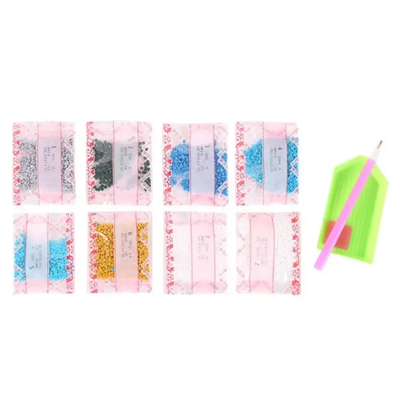 Pintura de diamantes 5D DIY, pintura de diamantes completa con arte de diamantes, por número, Kits de bordado de diamantes de imitación para