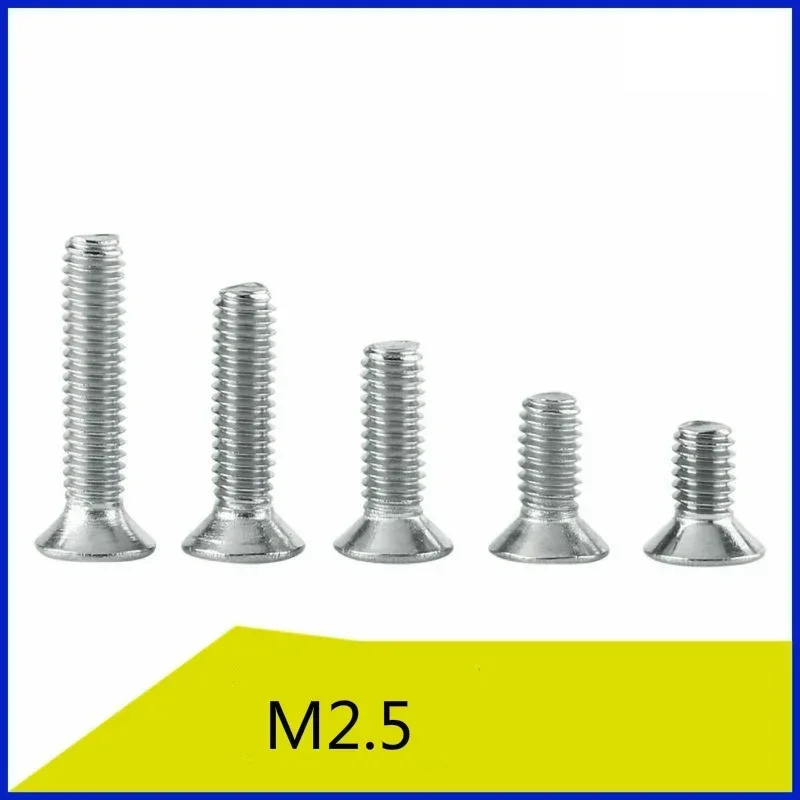 M 2.5 M3 M4 304 A2-70 Thép Không Gỉ 304 Torx Đầu Dẹp Countersunk Vít 6 Thùy Bu Lông Máy Vít