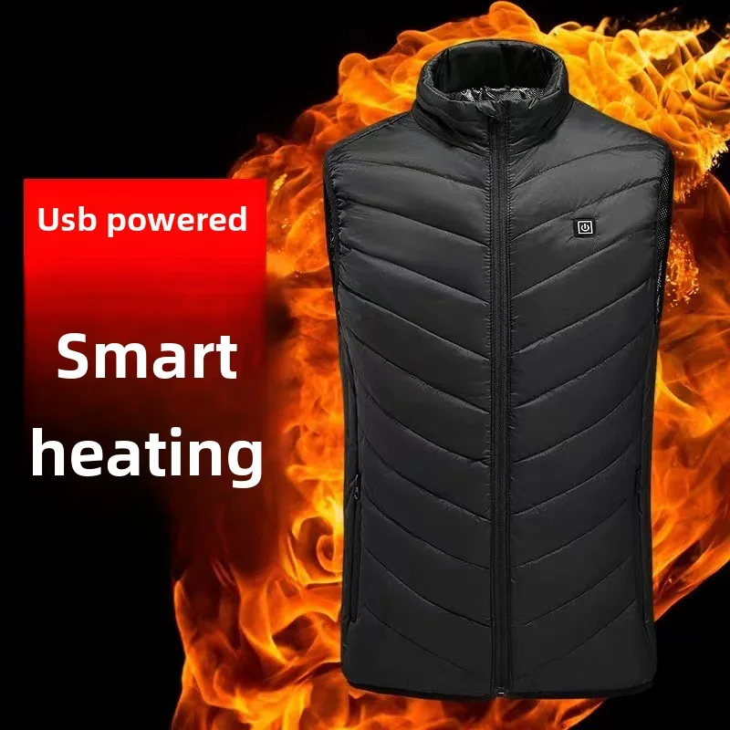 NewUSBSmart Self-Heating VestM01Dual Control Series Leisure Warm Electric Heating Clothes