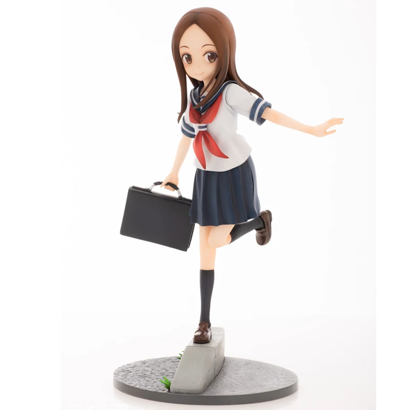 100% Original genuine Teasing Master Takagi-san Takagi-san 16cm Action Figure Anime Figure Model Toy Figure Collection Doll Gift