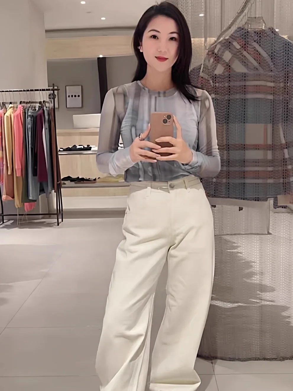 

Korean Sle Me Printed T-irt Women's Versatile Slimming Spring Summer New Sle Fake Two-Piece Casual Breathable Cotton ...