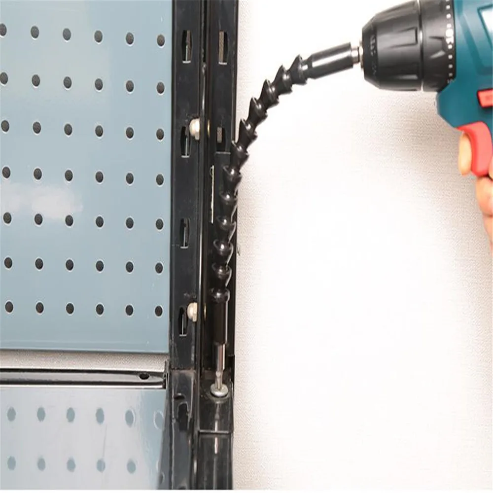 1pcElectric Drill Flexible Shaft Screwdriver Universal Shaft Hex Flex Electric Drill Extention Screwdriver Bit Holder tool part