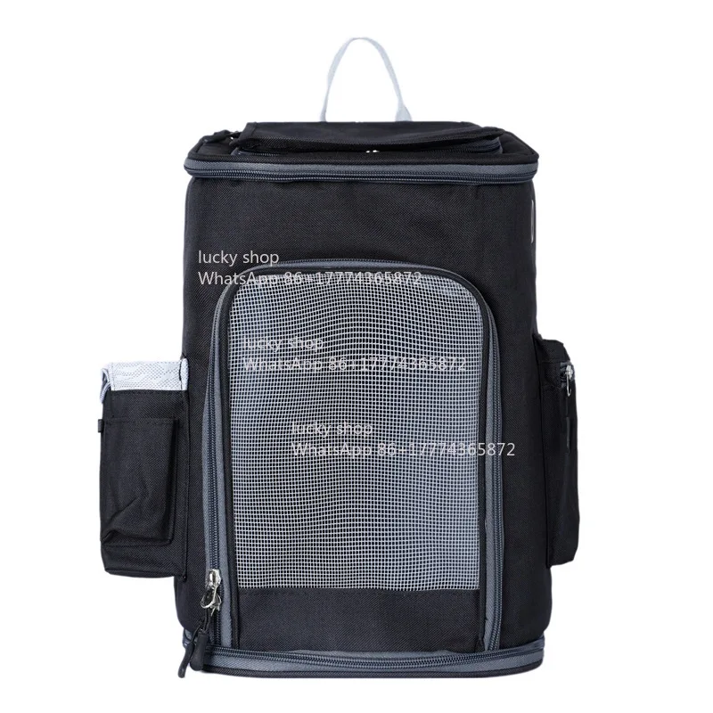 

Cat Bag Pet Go Out Portable Shoulders, Large Capacity Linen Breathable