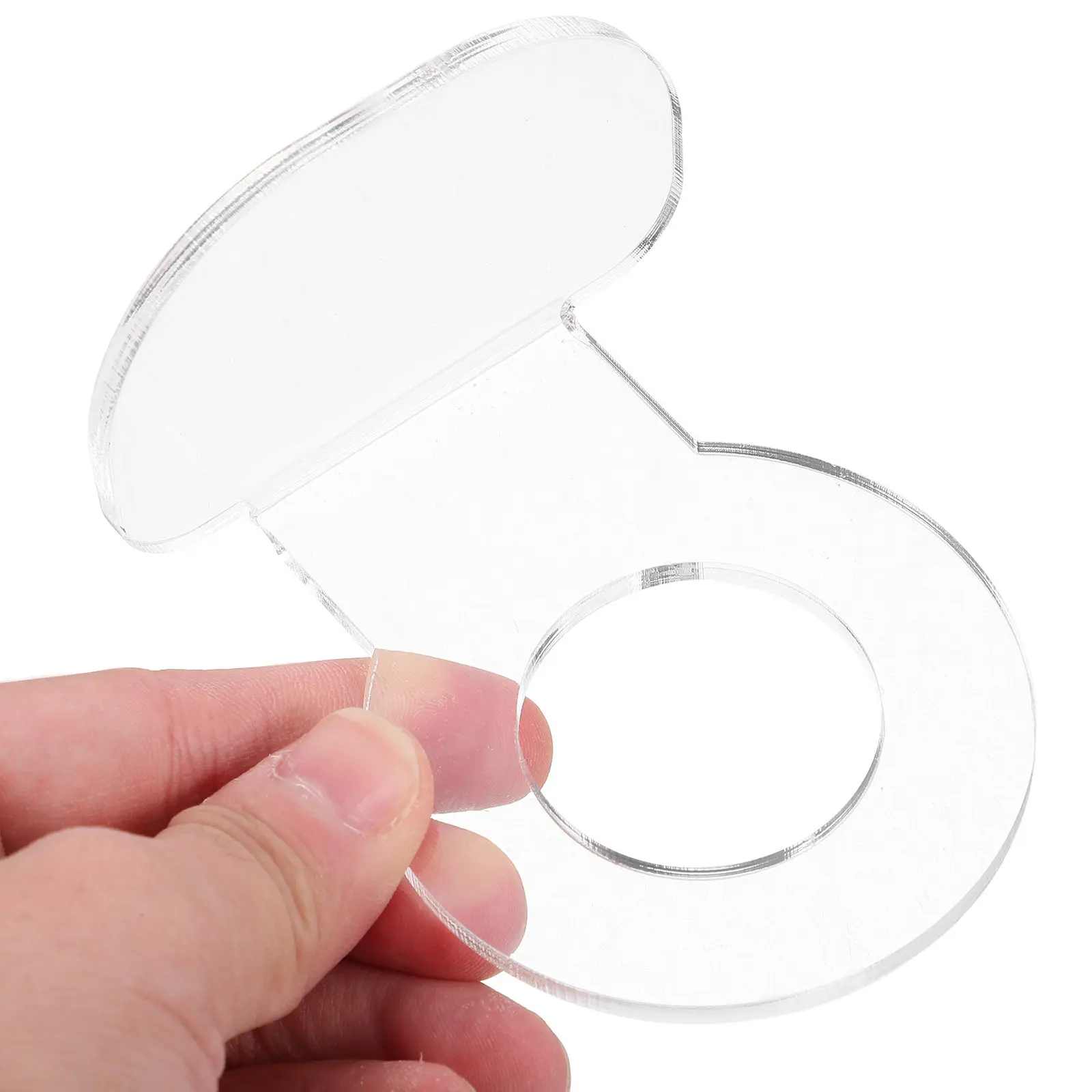 1Set High Quality Acrylic Baseball Storage Rack Smooth Polished Surface No Burrs Wall Mounted Ball Holder for Softball Baseball