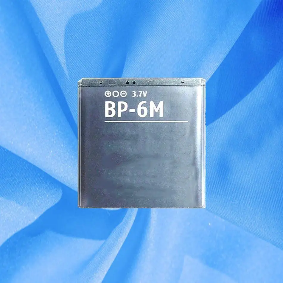 

Аккумулятор мобильного телефона BP-6M 1100 мАч для Nokia N93 N73 9300 6233 6280 6282 3250 6151 6234 6288 9300I N77 6290 N93S BP 6M