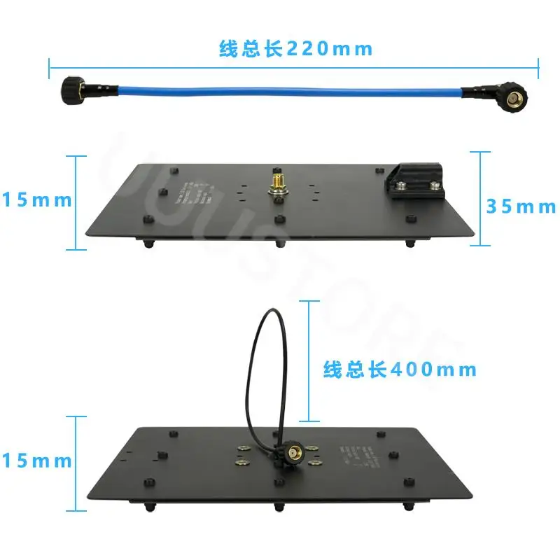 Maple Leaf 5.5G 21dB Antenna Enhanced Distance Strong Signal Directional High Gain Patch Antenna For 5180-5800MHz Receiver RC