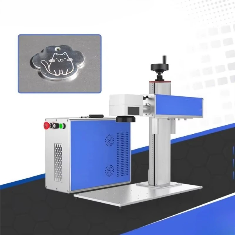 60W Metal Fiber Laser Marking Machine For Precision Metal Parts Nameplate Engraving High Contrast B2B Supplier For B2B Buyers
