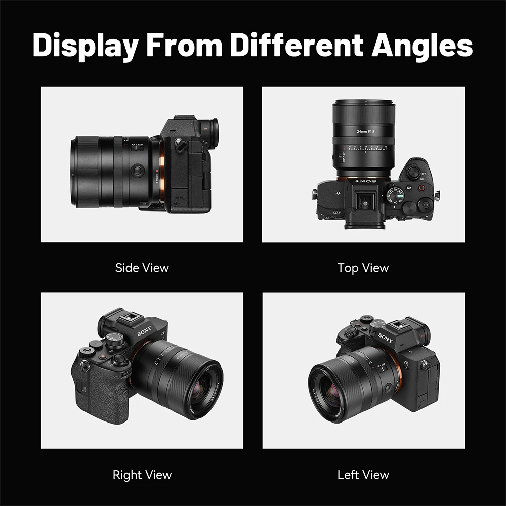 7artisans af24mm f1.8 foco automático stm lente de quadro completo grande abertura lente principal crítica grande angular para sony e mount lente da câmera